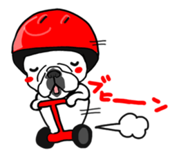 French bulldog family9 sticker #12475161