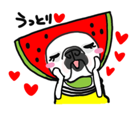 French bulldog family9 sticker #12475168