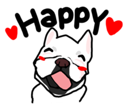 French bulldog family9 sticker #12475172