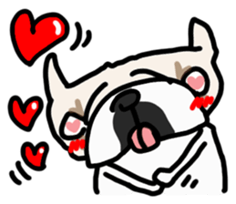French bulldog family10 sticker #12475327