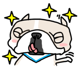 French bulldog family10 sticker #12475329