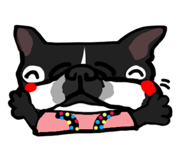 French bulldog family10 sticker #12475333