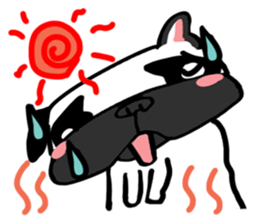 French bulldog family10 sticker #12475363