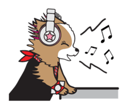 ROCK DOG sticker #12475433