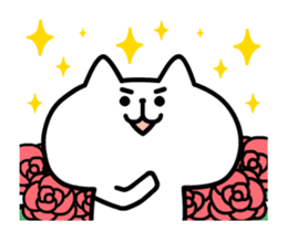 Rabbit is full of love sticker #12475676