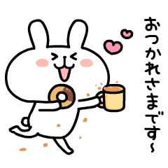 Rabbit is full of love