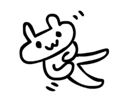 Rabbit Animation sticker #12475752