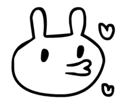 Rabbit Animation sticker #12475753