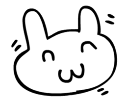 Rabbit Animation sticker #12475758