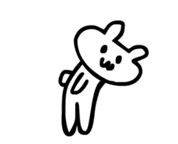 Rabbit Animation sticker #12475760