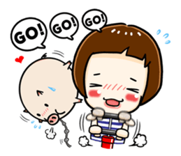mini baby talk(International) sticker #12475801
