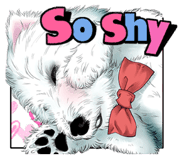 West Highland White Terrier comic life sticker #12476225
