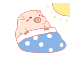 My Cute Lovely Pig, Animated 6 sticker #12476528
