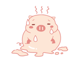 My Cute Lovely Pig, Animated 6 sticker #12476537