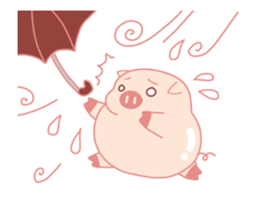 My Cute Lovely Pig, Animated 6 sticker #12476538