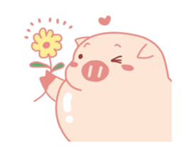 My Cute Lovely Pig, Animated 6 sticker #12476541