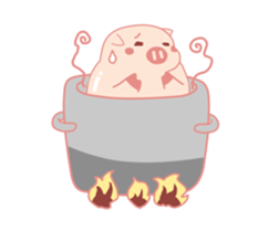 My Cute Lovely Pig, Animated 6 sticker #12476543