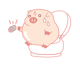 My Cute Lovely Pig, Animated 6 sticker #12476544