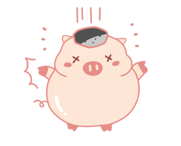 My Cute Lovely Pig, Animated 6 sticker #12476549