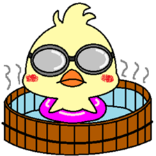 Pleasant friends gather! sticker #12476579