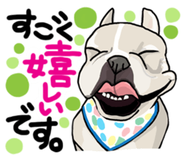 French bulldog family7 sticker #12476633