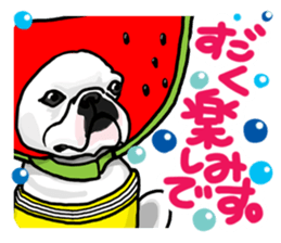 French bulldog family7 sticker #12476656