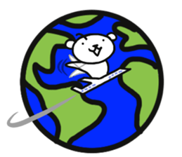 Polar Bear of the world sticker #12477108
