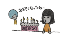 maro and momo sticker #12477132