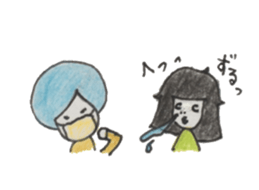 maro and momo sticker #12477133