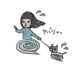 maro and momo sticker #12477134