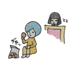 maro and momo sticker #12477146