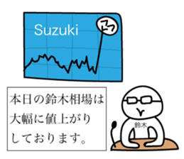 Avant-garde Sticker of Suzuki sticker #12477874