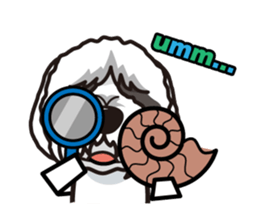 iinu - Bearded Collie sticker #12477969