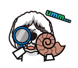 iinu - Bearded Collie sticker #12477969