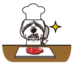 iinu - Bearded Collie sticker #12477986