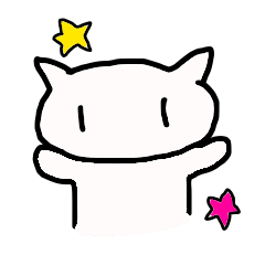 super slow cat sticker