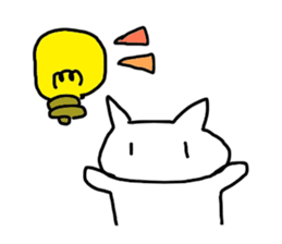 super slow cat sticker sticker #12478035