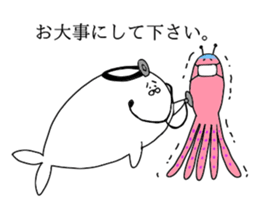 cynical seal easy to sticker sticker #12478174