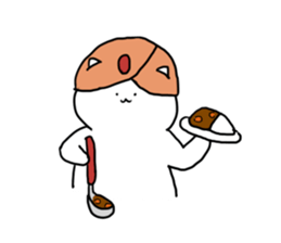 mochi mochi cat.3 sticker #12478200