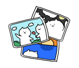 mochi mochi cat.3 sticker #12478217