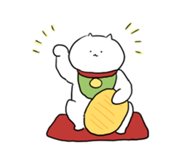 mochi mochi cat.3 sticker #12478221