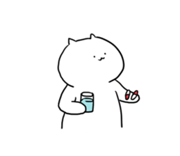 mochi mochi cat.3 sticker #12478225