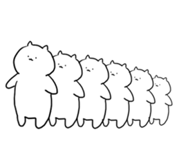 mochi mochi cat.3 sticker #12478227