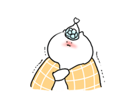 mochi mochi cat.3 sticker #12478229