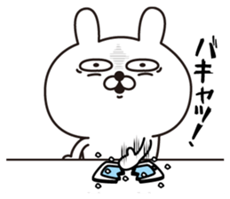 Rabbit laugh2 sticker #12478686