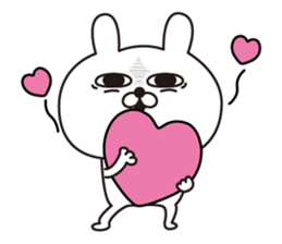 Rabbit laugh2 sticker #12478698