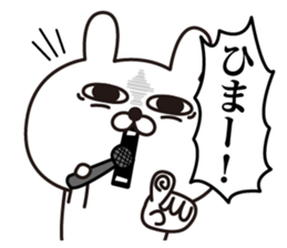 Rabbit laugh2 sticker #12478710