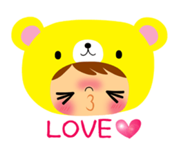 Happy Bear Sticker2 sticker #12479368