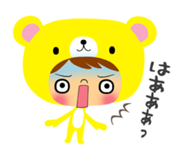 Happy Bear Sticker2 sticker #12479391