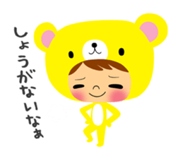 Happy Bear Sticker2 sticker #12479397